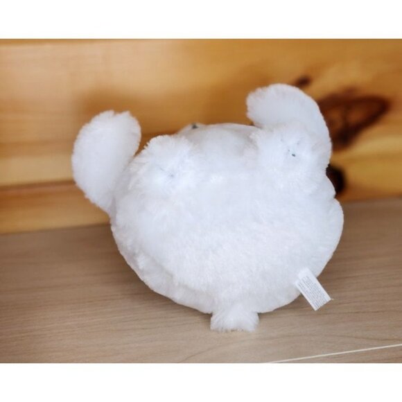 Braham Progressive Plush Bunny Rabbit White With Blue Ears Soft 10" - Picture 4 of 15